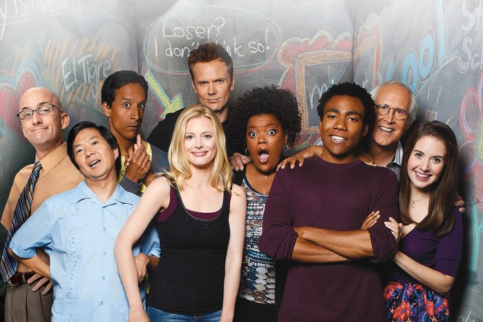 community-cast The cast of Community season 2